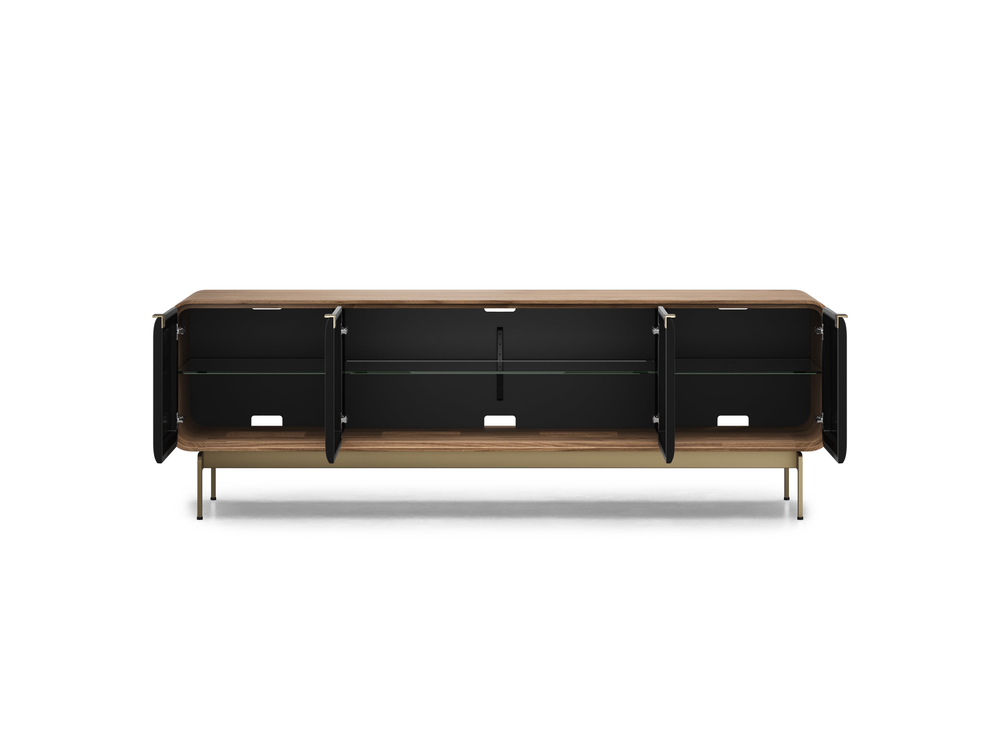 Plume Media Console 8079 - versatile console for stylish storage and display in any room | Image 9 | InSTYLE Home & Rugs