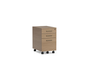 Sequel Studio Mobile File Pedestal 6607 - steel mobile file pedestal with lockable drawers for security | Image 3 | InSTYLE Home & Rugs