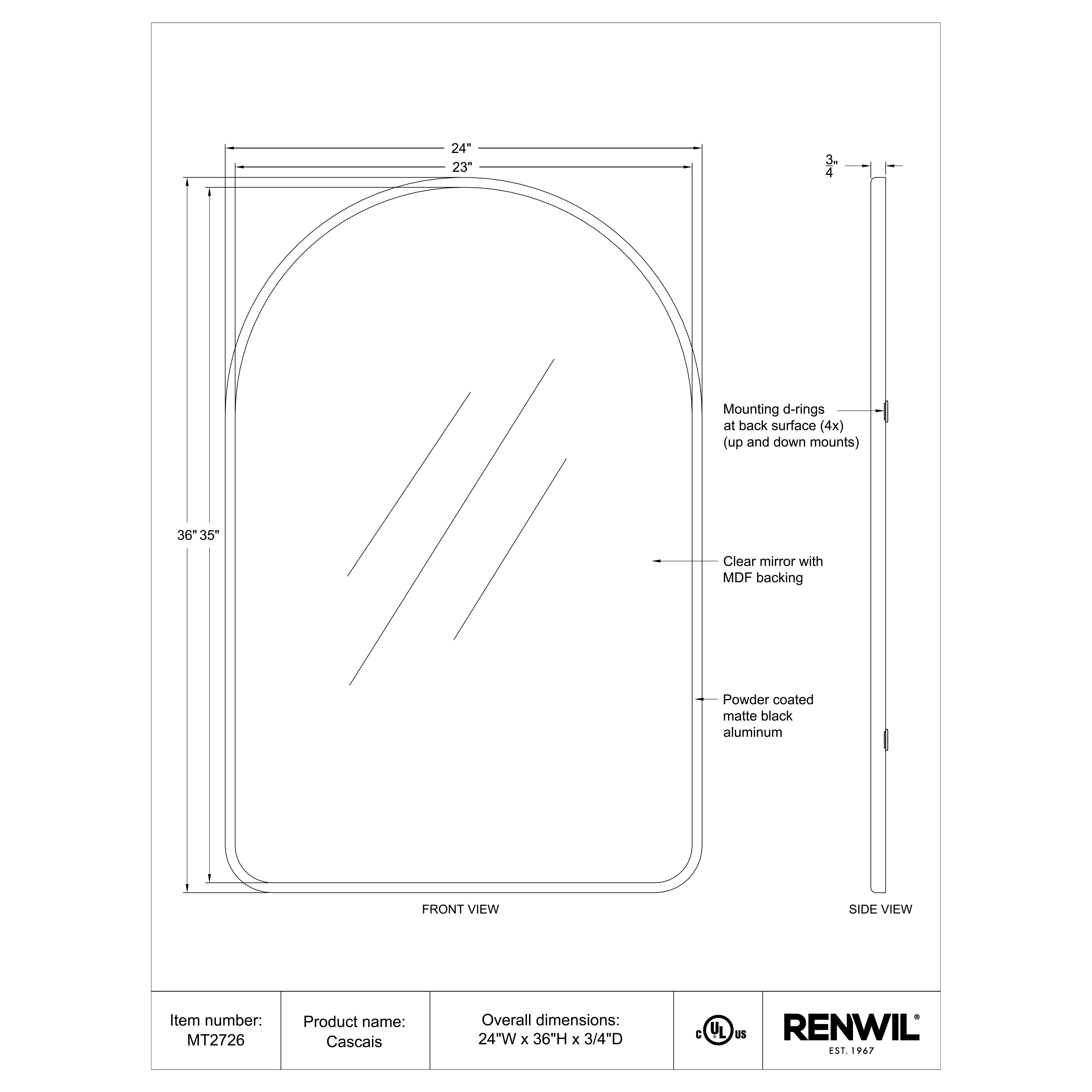 Cascais - available in various shapes, sizes, and frame styles | Image 5 | InSTYLE Home & Rugs