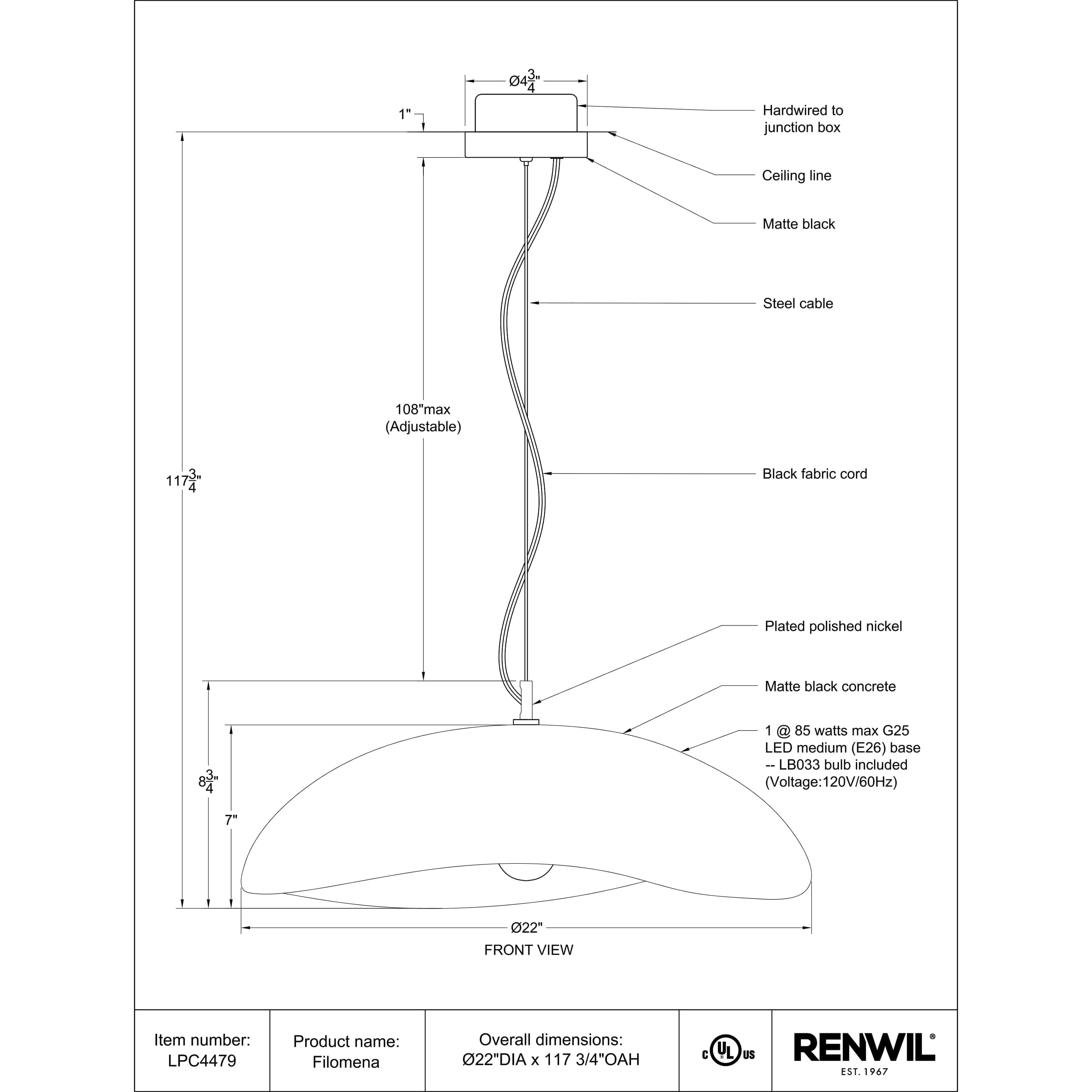 Filomena - from table lamps to chandeliers and floor lamps | Image 6 | InSTYLE Home & Rugs