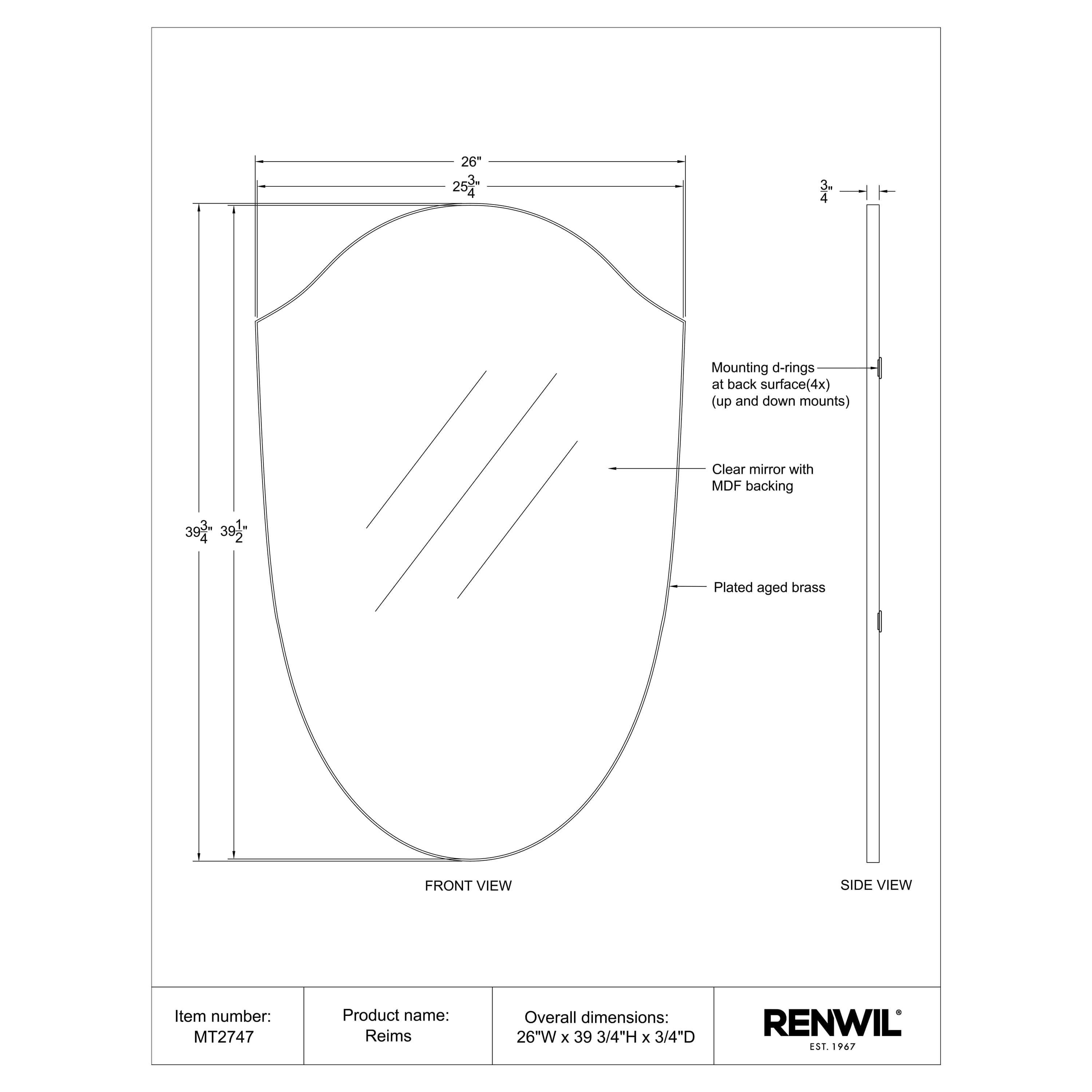 Reims MT2747 - perfect for enhancing light and creating a sense of space | Image 5 | InSTYLE Home & Rugs