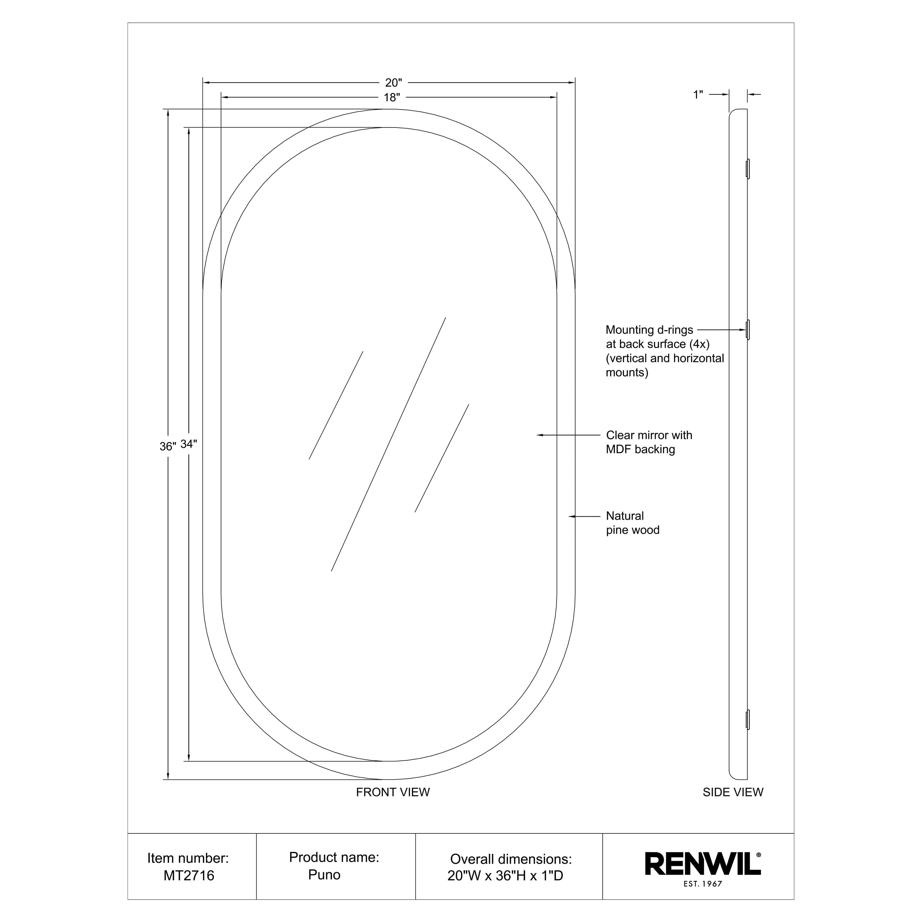 Puno - available in various shapes, sizes, and frame styles | Image 5 | InSTYLE Home & Rugs