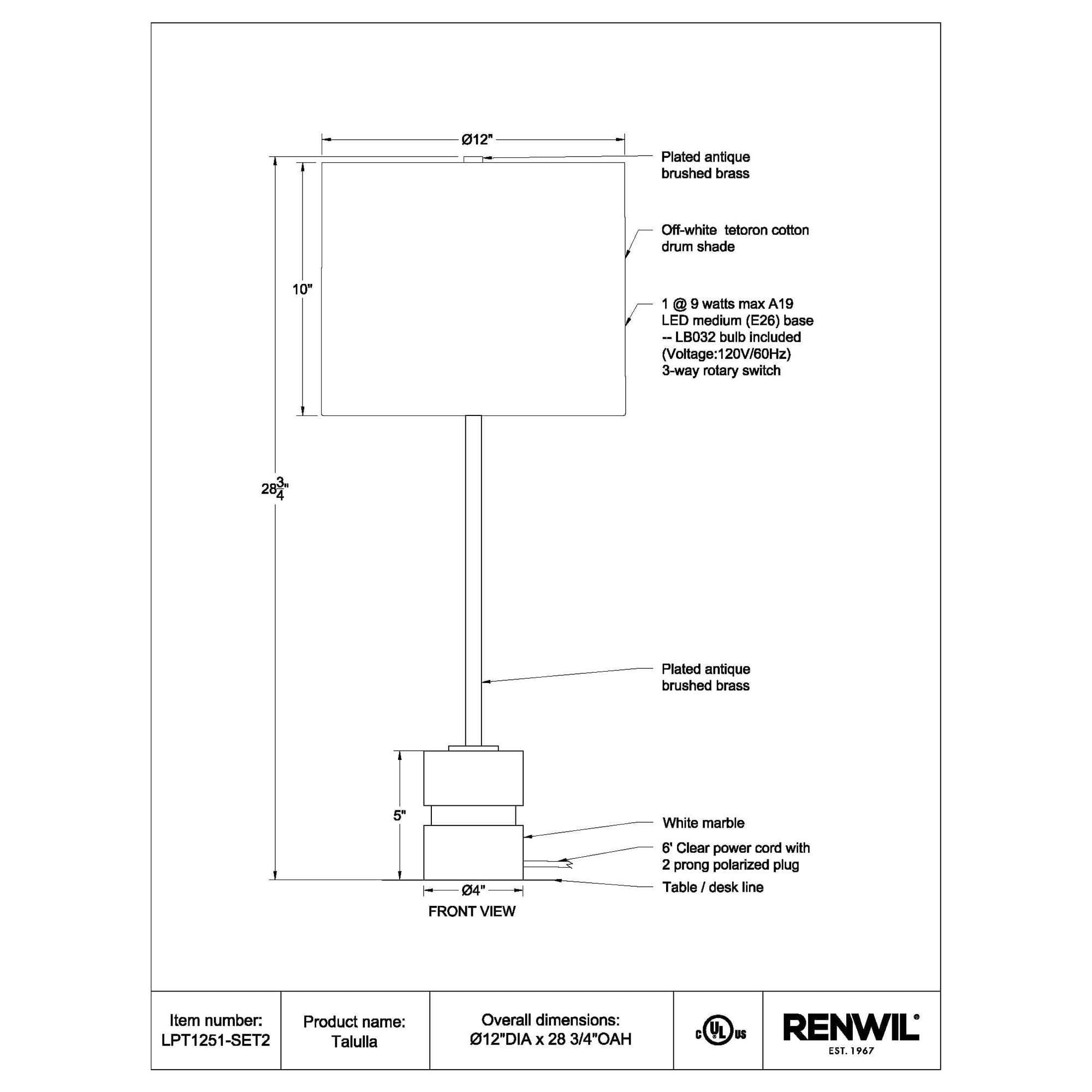Talulla - wide variety of lighting fixtures for every room | Image 5 | InSTYLE Home & Rugs