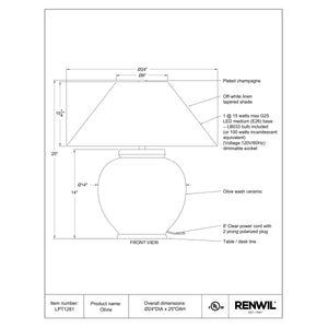 Olivia - from table lamps to chandeliers and floor lamps | Image 4 | InSTYLE Home & Rugs