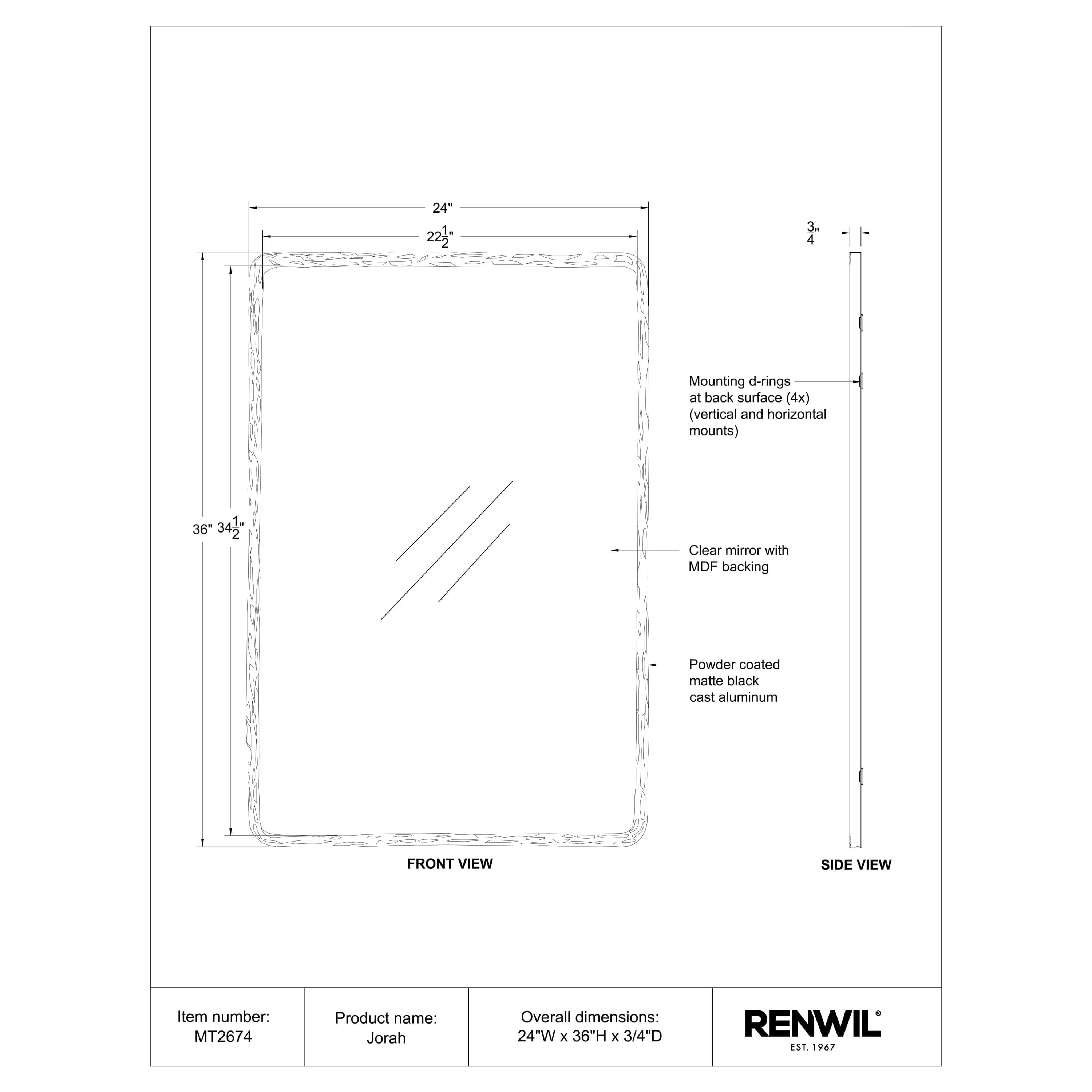 Jorah - available in various shapes, sizes, and frame styles | Image 5 | InSTYLE Home & Rugs