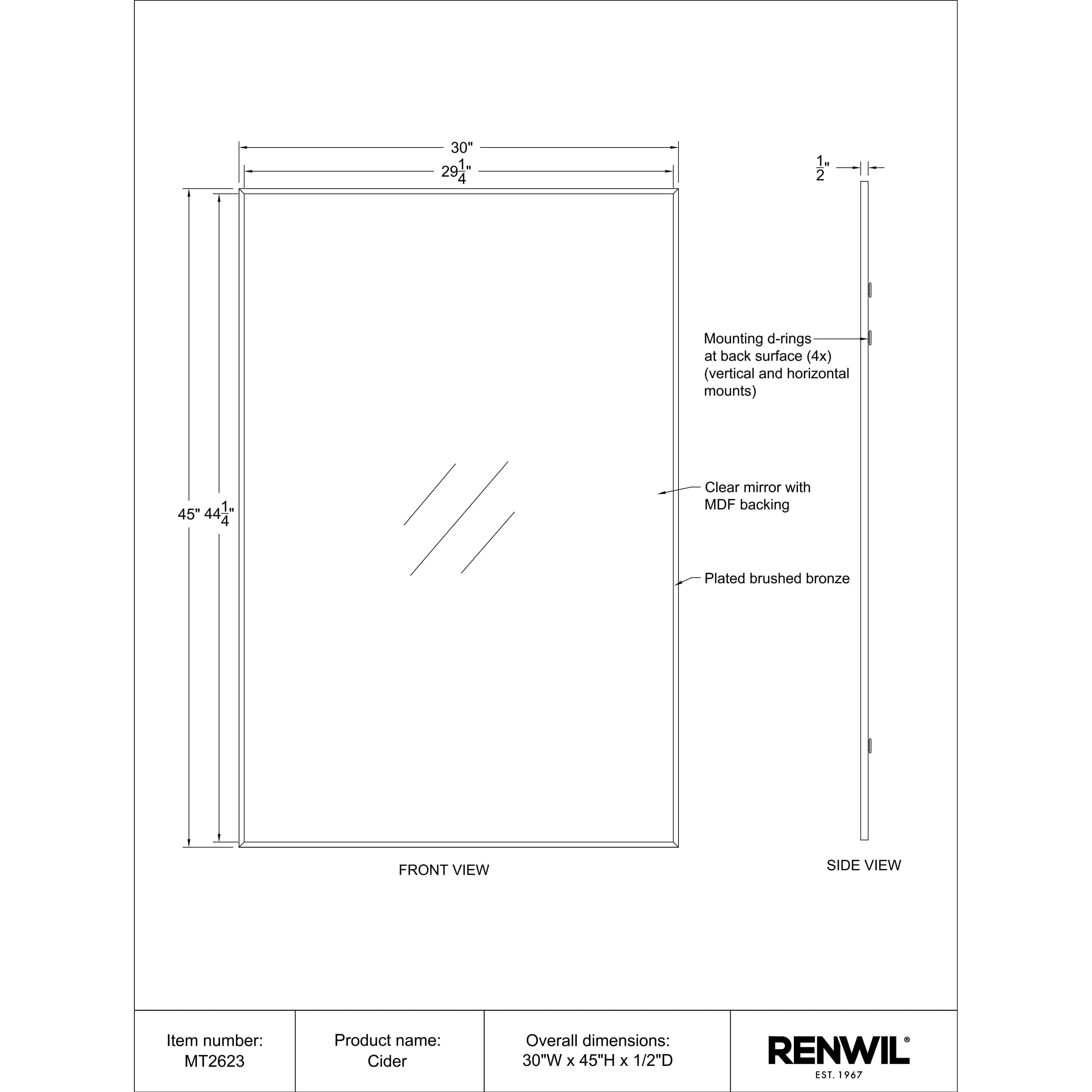 Cider - available in various shapes, sizes, and frame styles | Image 5 | InSTYLE Home & Rugs