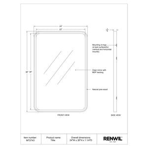 Tillie - available in various shapes, sizes, and frame styles | Image 5 | InSTYLE Home & Rugs