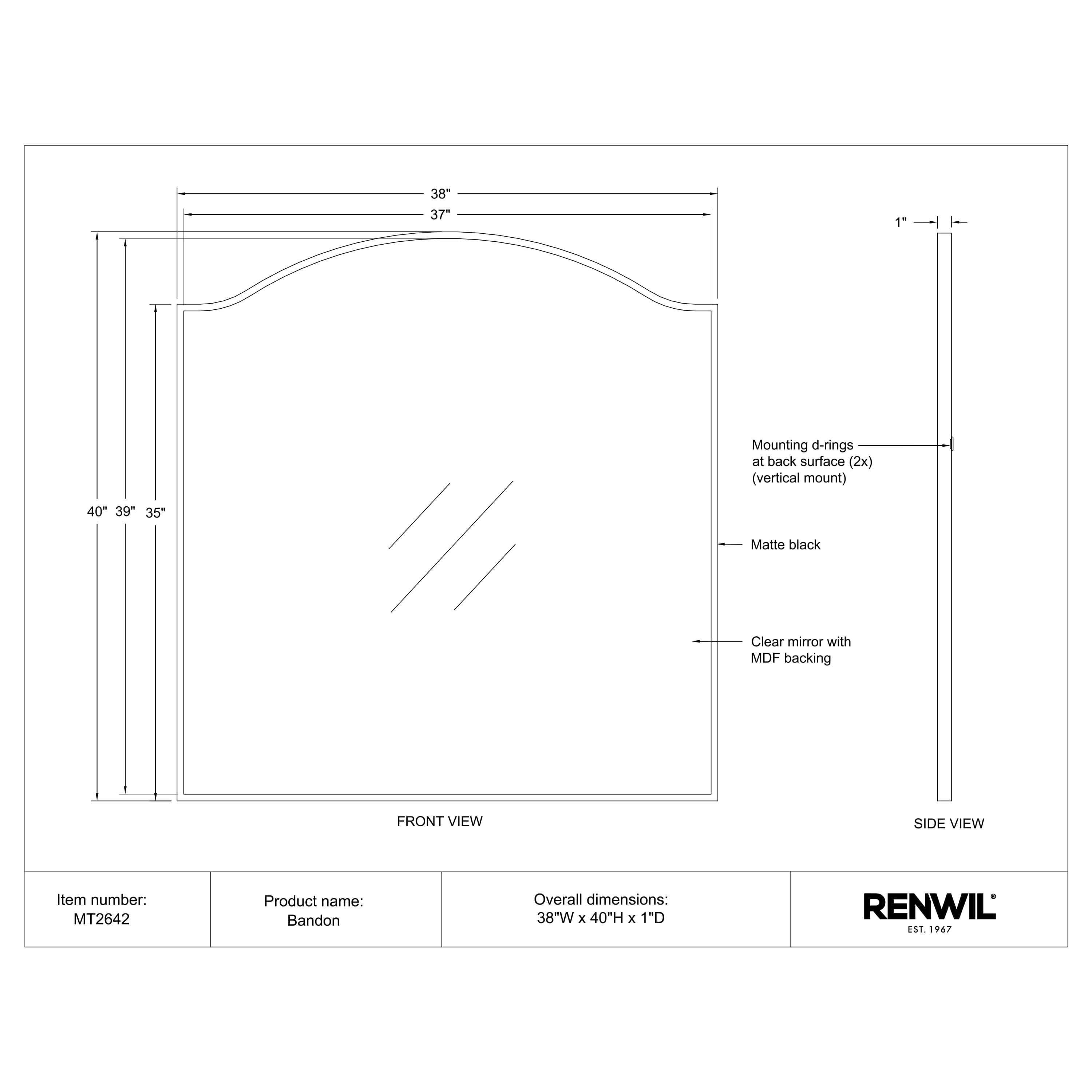Bandon - available in various shapes, sizes, and frame styles | Image 5 | InSTYLE Home & Rugs
