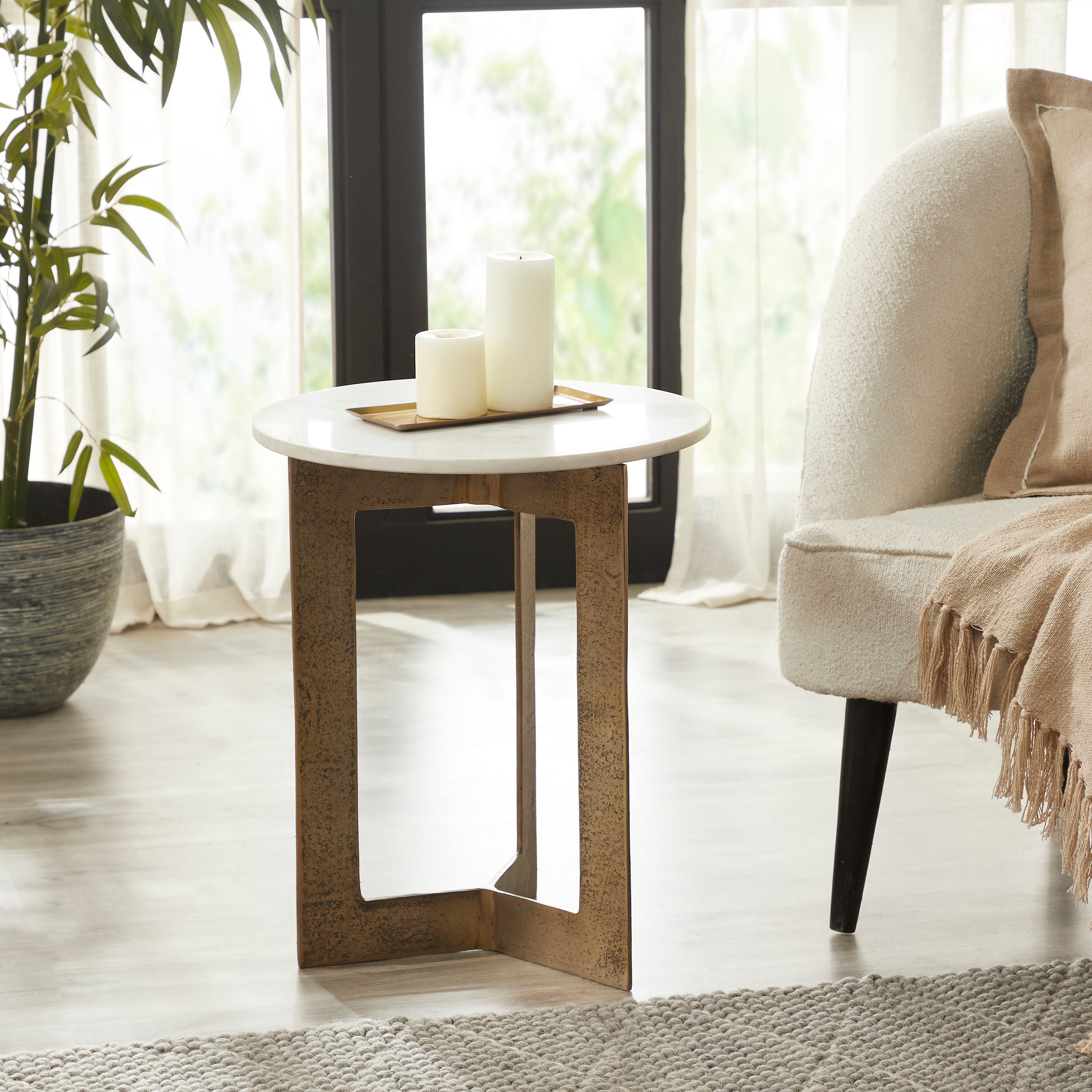 Hera* - small accent table with storage for a clutter-free space | Image 6 | InSTYLE Home & Rugs