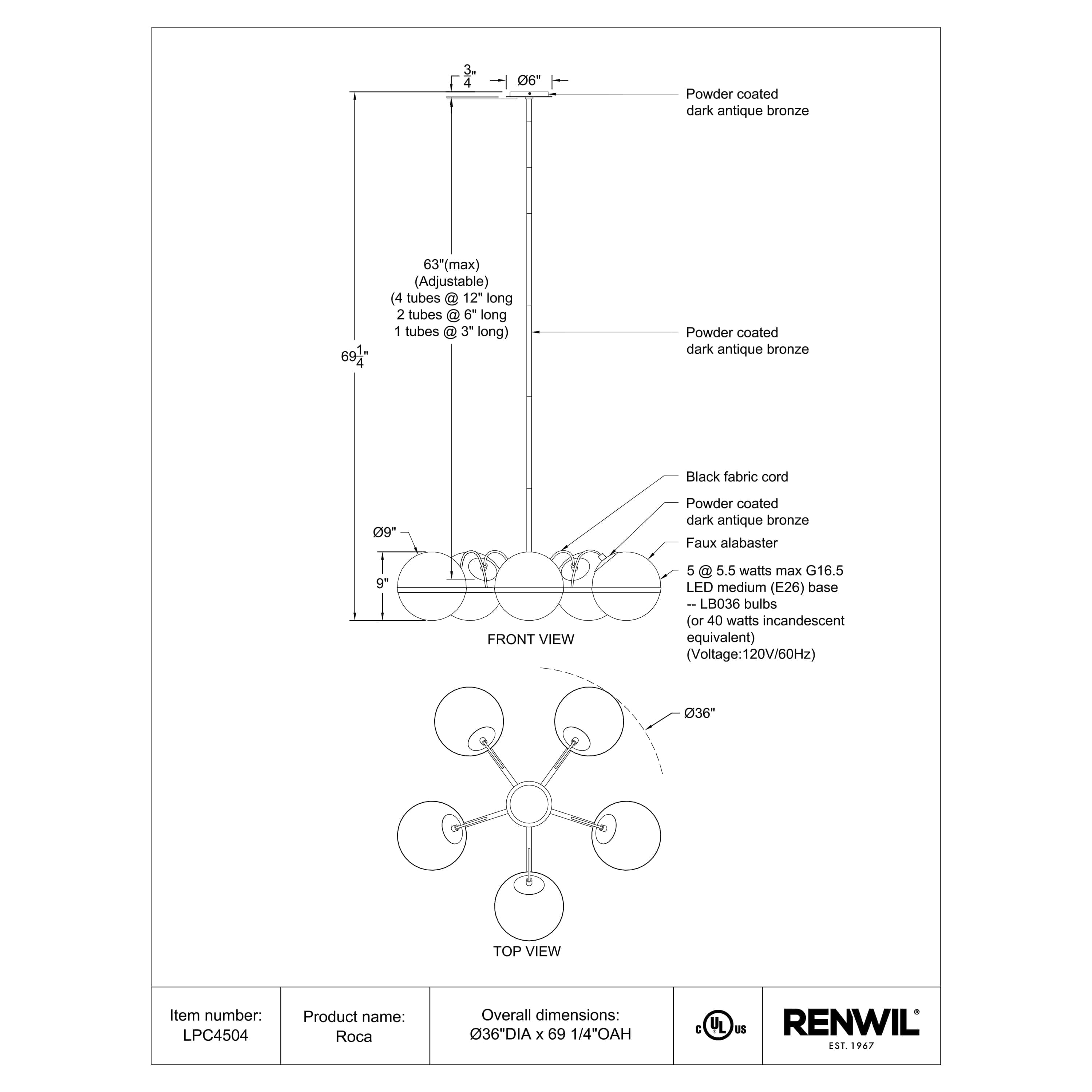 Roca - wide variety of lighting fixtures for every room | Image 7 | InSTYLE Home & Rugs