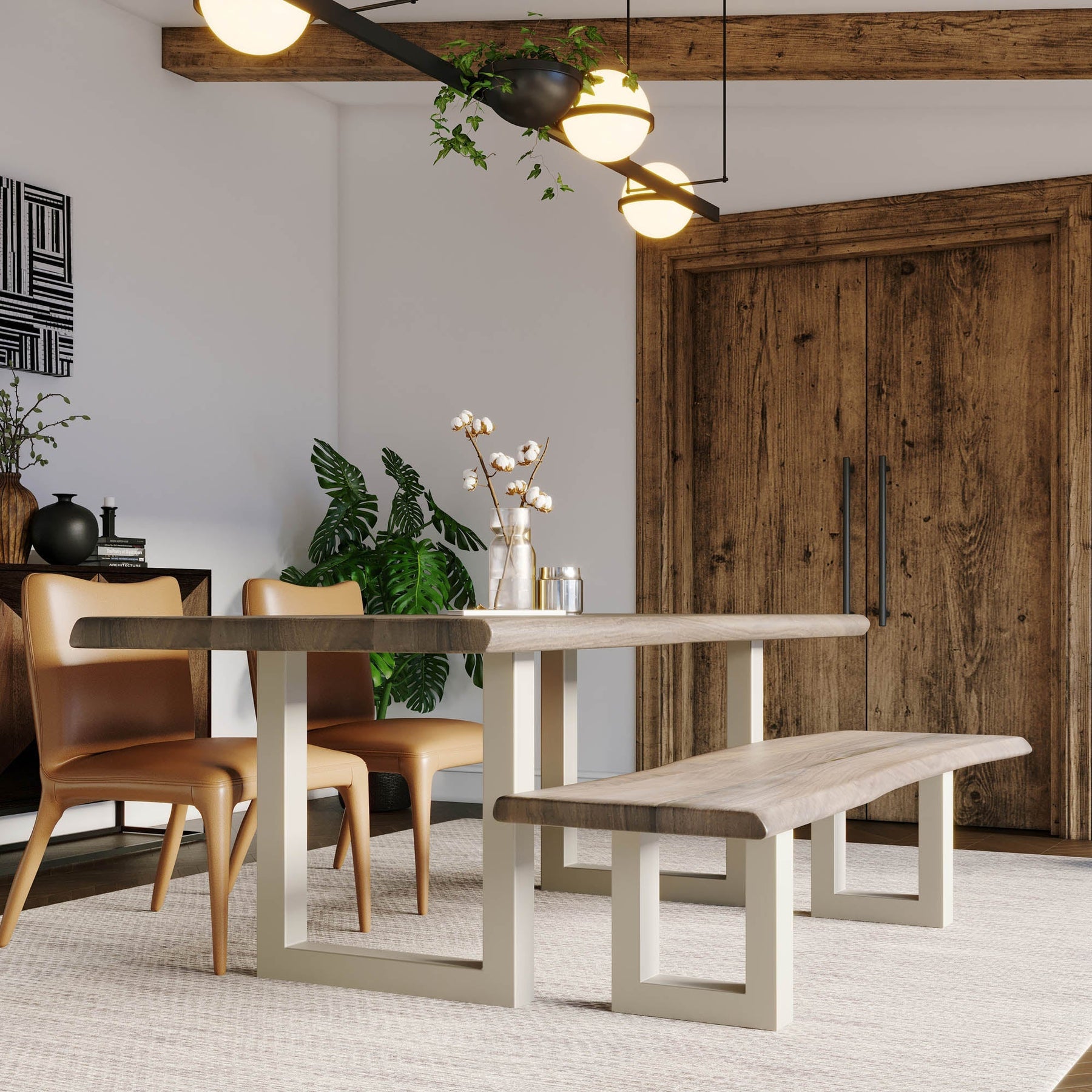 TAJ Dining Bench - comfortable dining experience | Image 8 | InSTYLE Home & Rugs