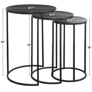 Nesting Tables S/3 - accent tables for living rooms | Image 5 | InSTYLE Home & Rugs