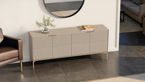 BDI ZIG CREDENZA Console 7649 - compact console for organizing entryway or hallway essentials | Image 1 | InSTYLE Home & Rugs