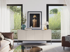BDI ZIG CREDENZA Console 7649 - compact console for organizing entryway or hallway essentials | Image 2 | InSTYLE Home & Rugs