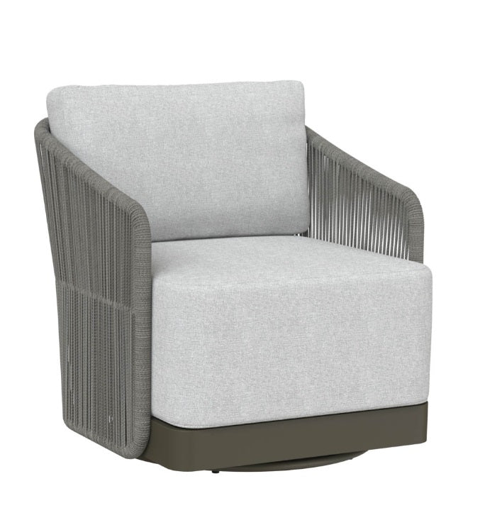 Allariz Swivel Armchair - perfect for outdoor relaxation | Image 2 | InSTYLE Home & Rugs