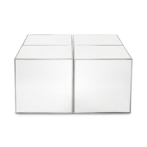 Mirror Cube Coffee Table - modern design for any room | Image 1 | InSTYLE Home & Rugs