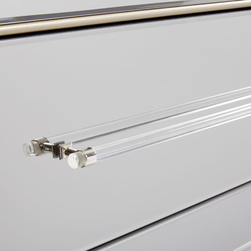 Mirrored 6-drawer Chest - durable drawer with smooth glide mechanism for daily use | Image 7 | InSTYLE Home & Rugs