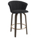 Tula 26" Counter Stool in Black