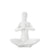 Yoga White Ceramic Decor Figure - Praying - www.instylehome.ca
