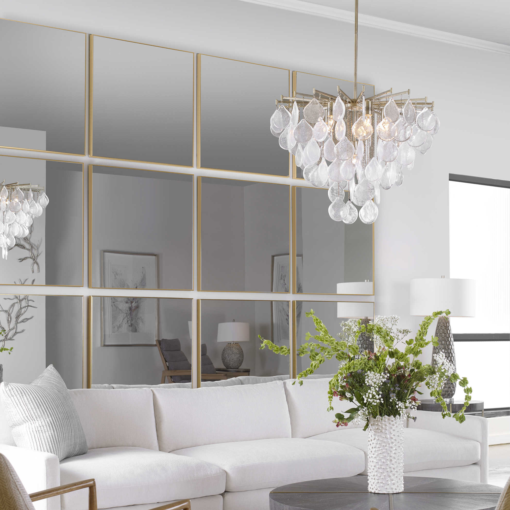 ALEXO SQUARE MIRROR - elegant and functional accent pieces for any room | Image 4 | InSTYLE Home & Rugs