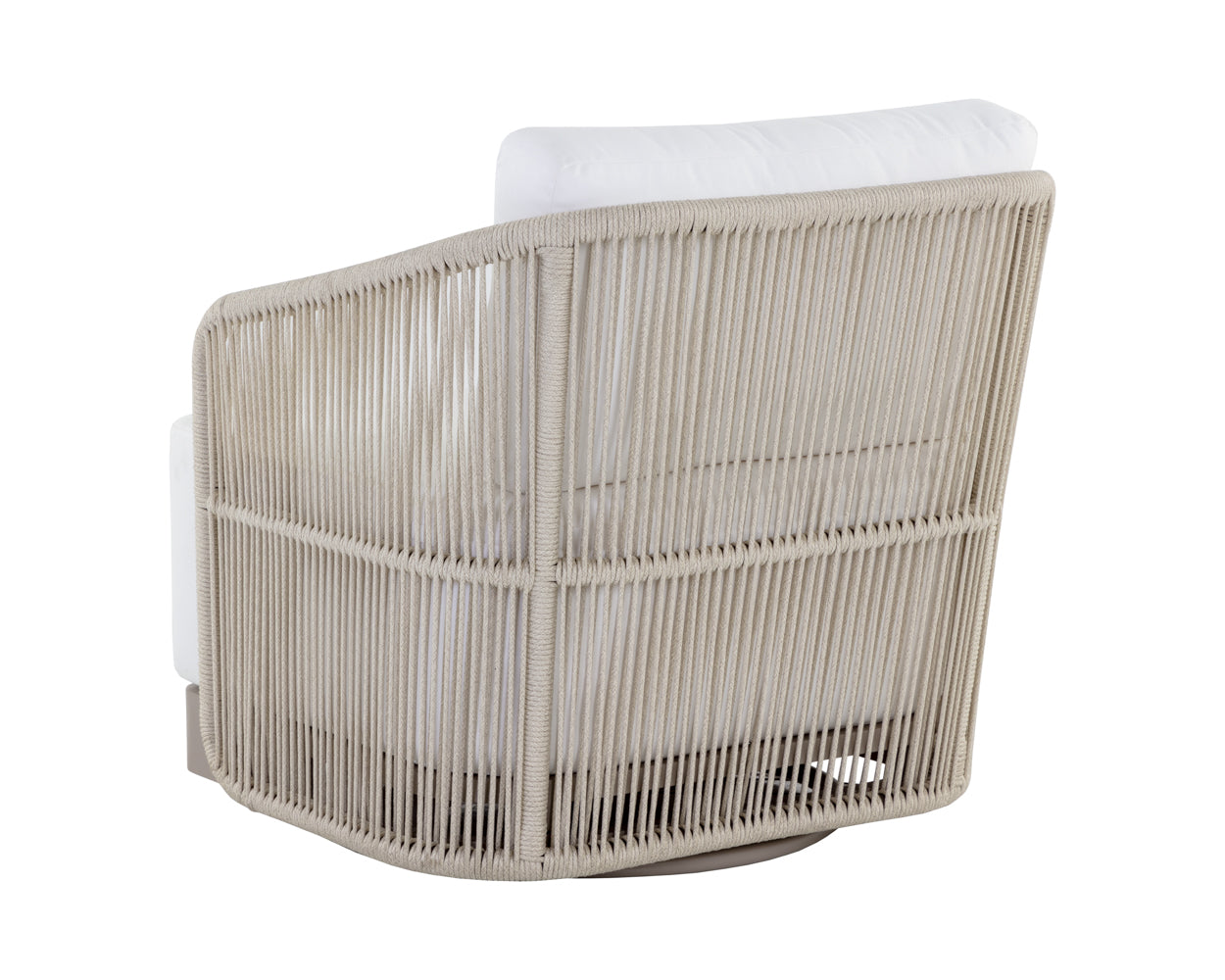 Allariz Swivel Armchair - perfect for outdoor relaxation | Image 3 | InSTYLE Home & Rugs