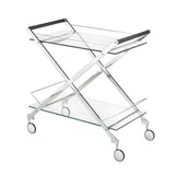 Bermuda Bar Cart - perfect for small spaces | Image 2 | InSTYLE Home & Rugs