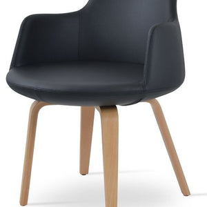 Dervish Plywood Dining Chair - elegant seating for dining areas | Image 1 | InSTYLE Home & Rugs