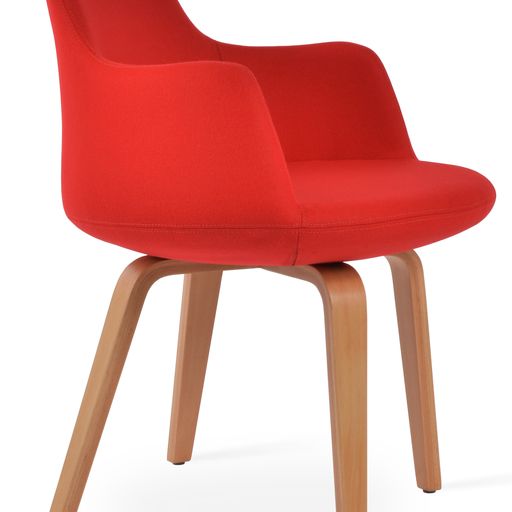 Dervish Plywood Dining Chair - elegant seating for dining areas | Image 3 | InSTYLE Home & Rugs