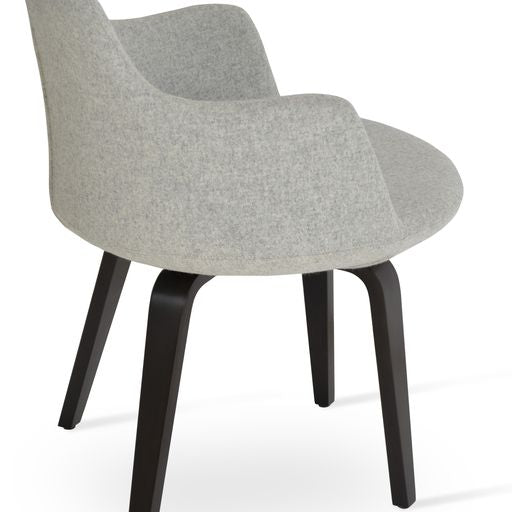 Dervish Plywood Dining Chair - elegant seating for dining areas | Image 5 | InSTYLE Home & Rugs