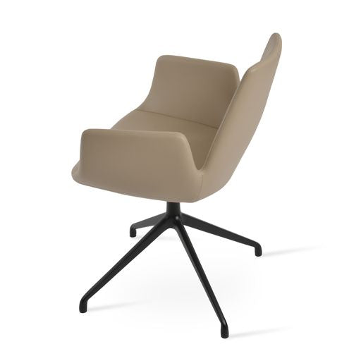 Eiffel Arm Spider Swivel Dining Chair - stylish chairs for any table | Image 5 | InSTYLE Home & Rugs