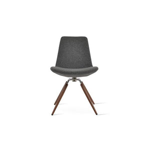 Eiffel Carrot Swivel Dining Chair - stylish chairs for any table | Image 3 | InSTYLE Home & Rugs