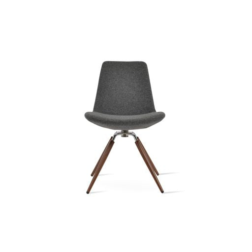 Eiffel Carrot Swivel Dining Chair - stylish chairs for any table | Image 3 | InSTYLE Home & Rugs