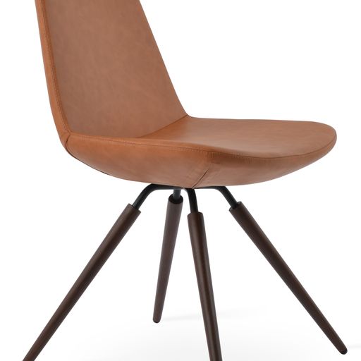 Eiffel Carrot Swivel Dining Chair - stylish chairs for any table | Image 4 | InSTYLE Home & Rugs