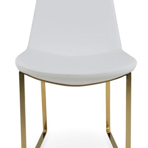 Eiffel Sled Dining Chair - elegant seating for dining areas | Image 4 | InSTYLE Home & Rugs