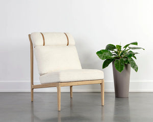 Elanor Lounge Chair - perfect for casual unwinding | Image 9 | InSTYLE Home & Rugs