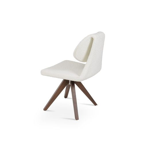Gakko Pyramid Swivel Dining Chair - comfortable dining experience | Image 3 | InSTYLE Home & Rugs