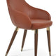 Gazel Arm Wood Chair