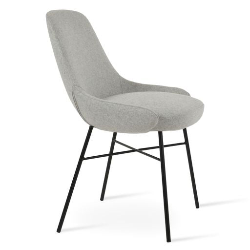 Gazel Cross Chair - comfortable seating for dining and office spaces | Image 1 | InSTYLE Home & Rugs