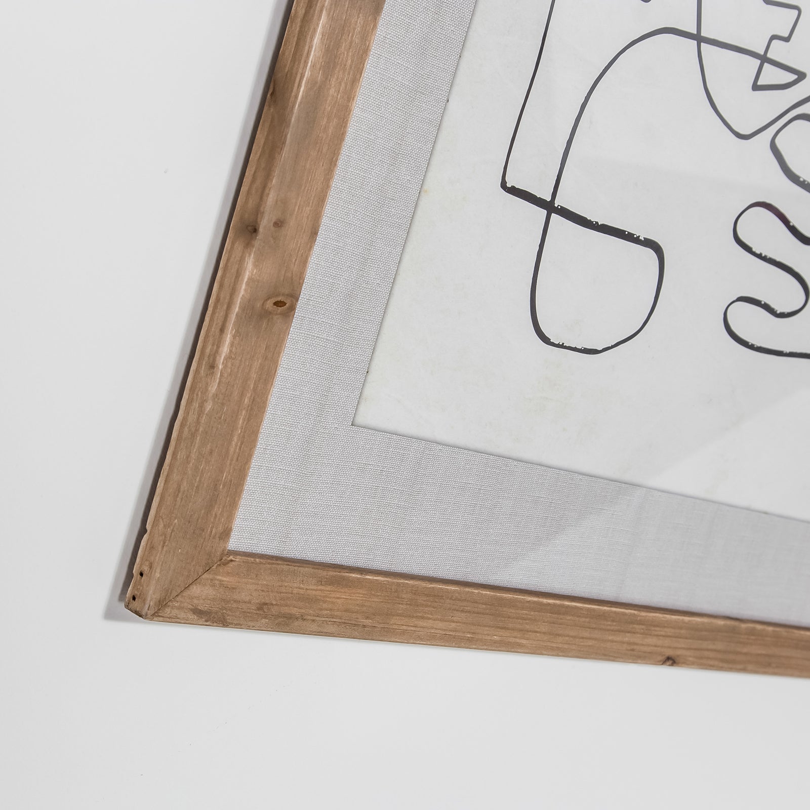 Glass With Wood Frame Homme Wall Decor-wfh-004-1 instylehome.ca