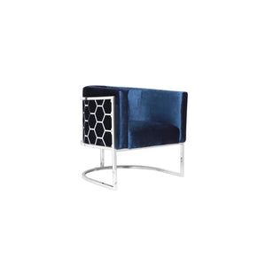 Honeycomb Accent Chair - modern accent chair | Image 1 | InSTYLE Home & Rugs