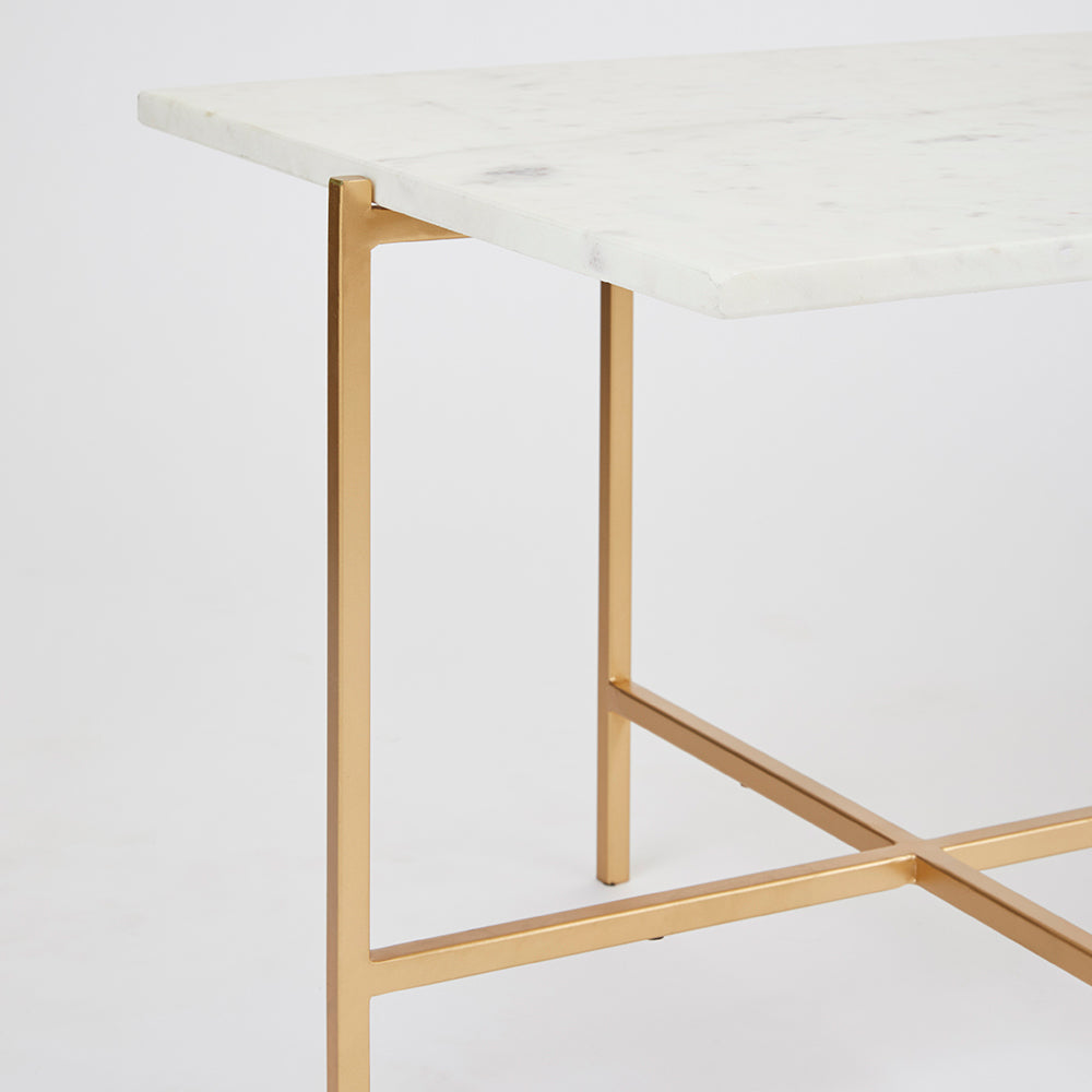 IDA COFFEE TABLE black metal frame | InSTYLE Home & Rugs