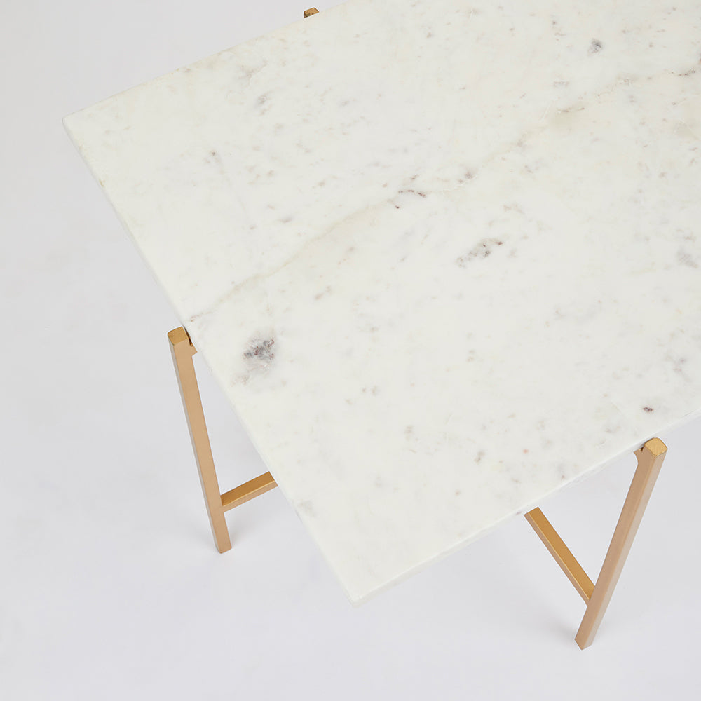 IDA COFFEE TABLE black metal frame | InSTYLE Home & Rugs