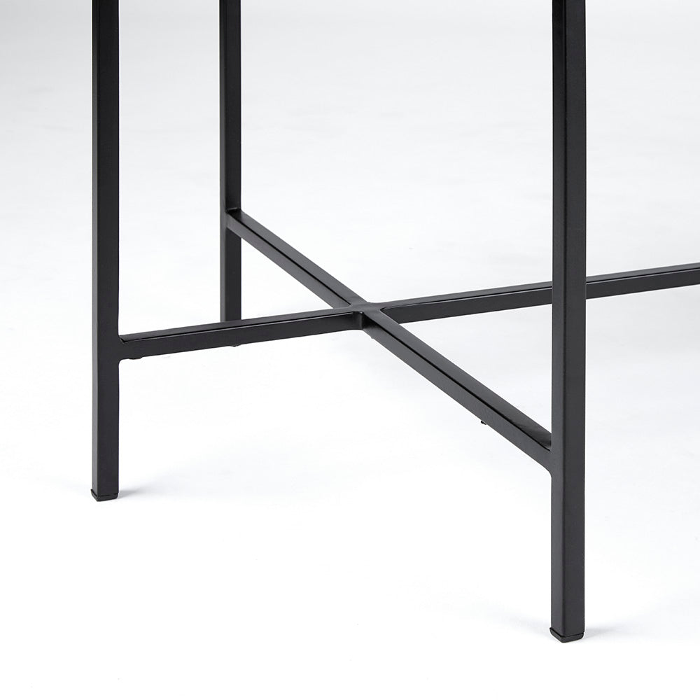 IDA COFFEE TABLE black metal frame | InSTYLE Home & Rugs
