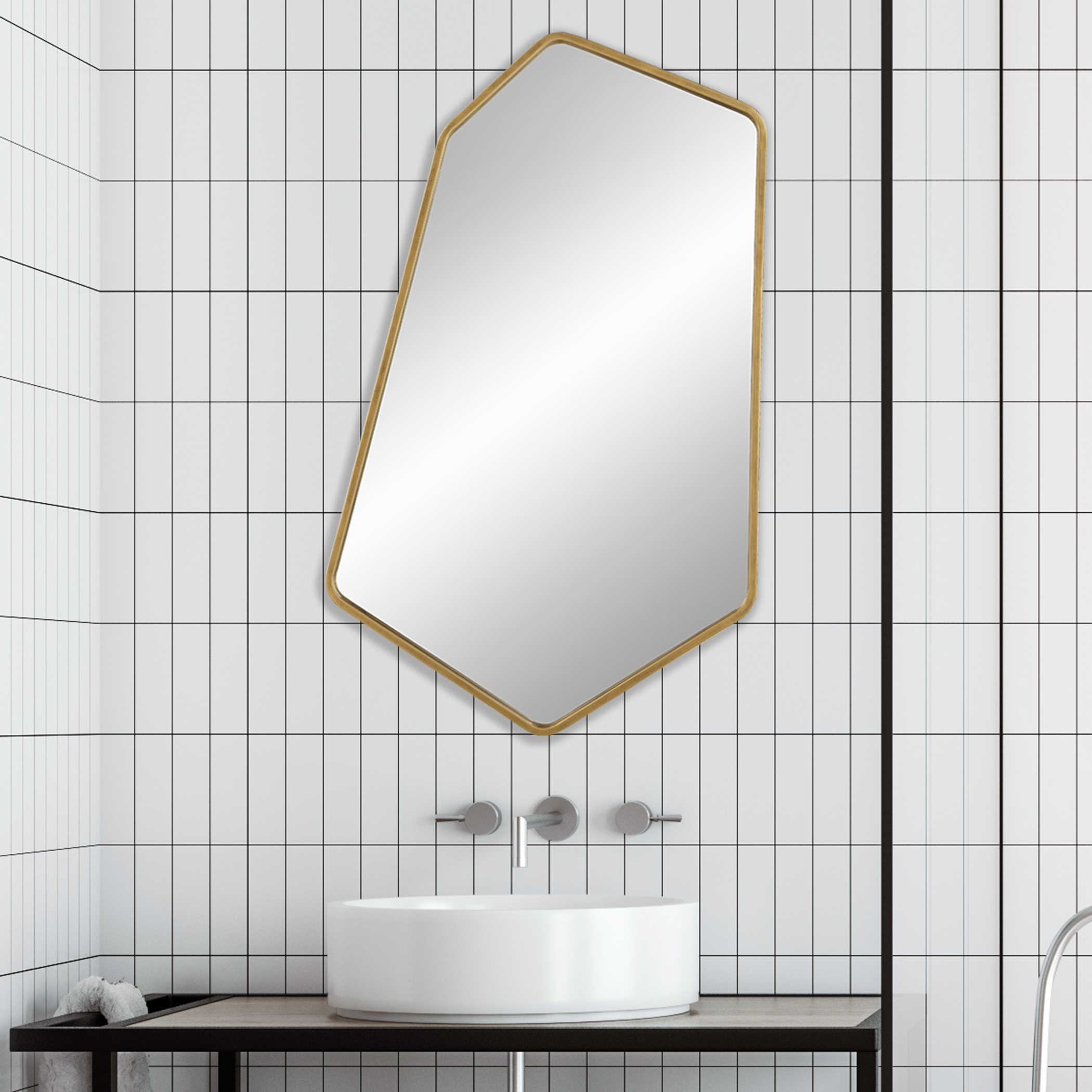 LINNEAH LARGE MIRROR - available in various shapes, sizes, and frame styles | Image 2 | InSTYLE Home & Rugs