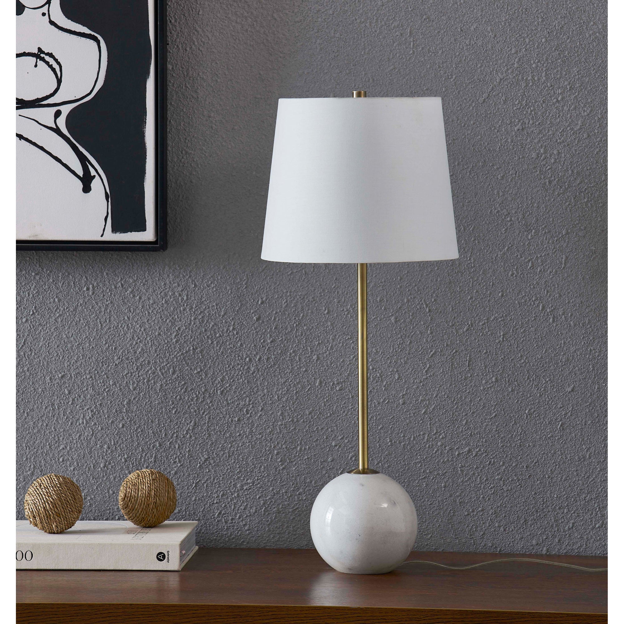 Naomi marble base (Set of 2) - versatile lighting lamps for any interior style | Image 3 | InSTYLE Home & Rugs