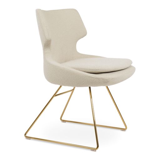 Patara Wire Dining Chair - comfortable dining experience | Image 1 | InSTYLE Home & Rugs
