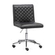 Quilted Black Office Chair