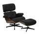 Eames lounger and ottoman