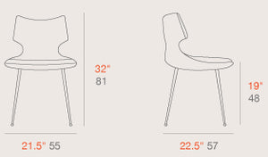 Patara Dining Chair - elegant seating for dining areas | Image 7 | InSTYLE Home & Rugs
