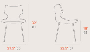 Patara Dining Chair - elegant seating for dining areas | Image 7 | InSTYLE Home & Rugs